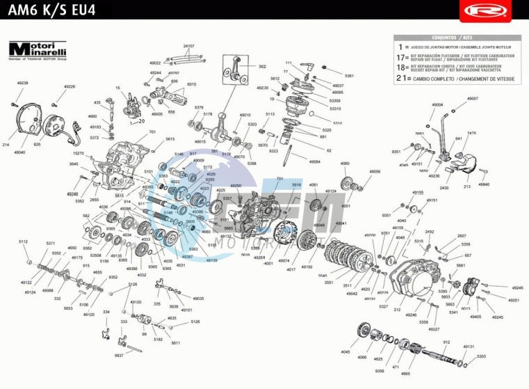 ENGINE  AM6 KS EU-4