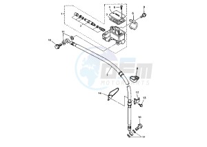 XT E 600 drawing FRONT MASTER CYLINDER