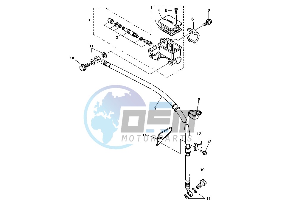 FRONT MASTER CYLINDER