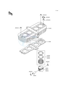 ZR 750 F [ZR-7] (F1) drawing CYLINDER_PISTON-- S- -