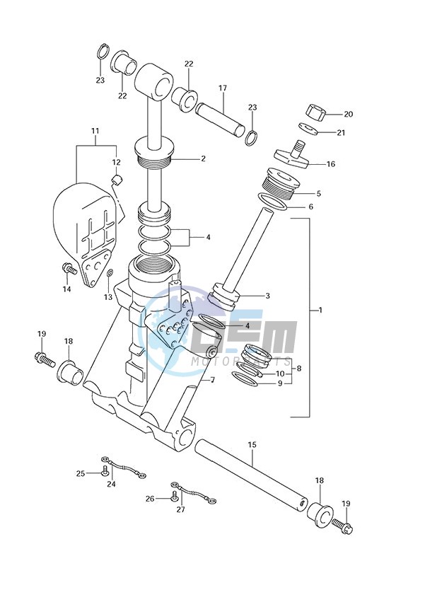 Trim Cylinder (DF 250S)