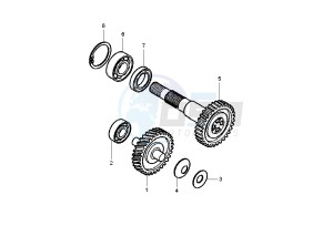 YN R NEO'S 50 drawing GEAR GROUP