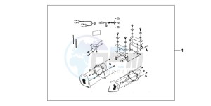 NSS250EX FORZA EX drawing AUDIO ATT.