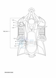 YFZ50 (BW4H) drawing EMBLEM & LABEL 1