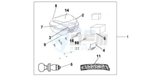 CBF1000A Europe Direct - (ED) drawing 35L TOPBOX PEARL COOL WHITE