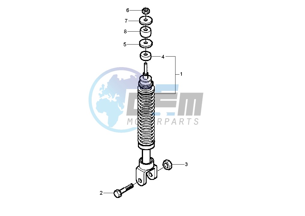 Rear Shock absorber