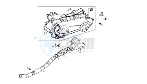 BOULEVARD - 50 CC 4T EU2 25 KM/H drawing CLUTCH COVER