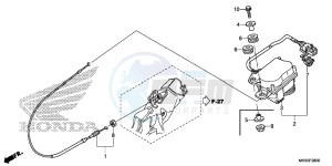 CBR1000SAG CBR1000 ED drawing SERVO MOTOR