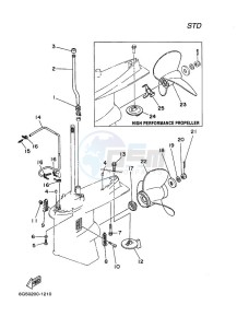 200AETX drawing LOWER-CASING-x-DRIVE-2