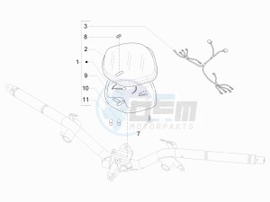 Liberty 150 4t 3v ie lem ( Vietnam ) drawing Meter combination - Cruscotto