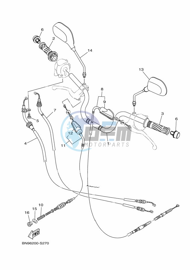 STEERING HANDLE & CABLE