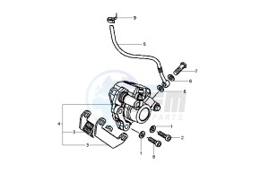 NRG POWER PUREJET 50 drawing Front brake caliper