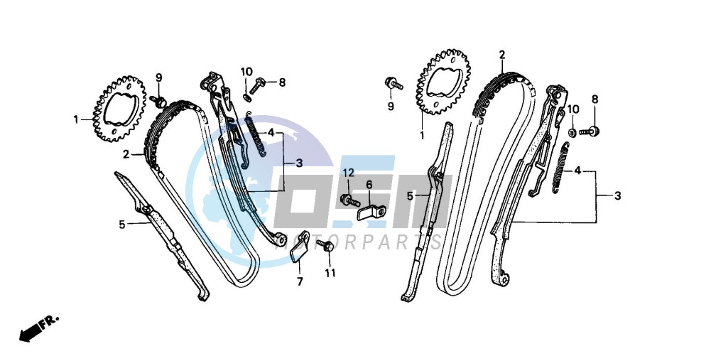 CAM CHAIN/TENSIONER