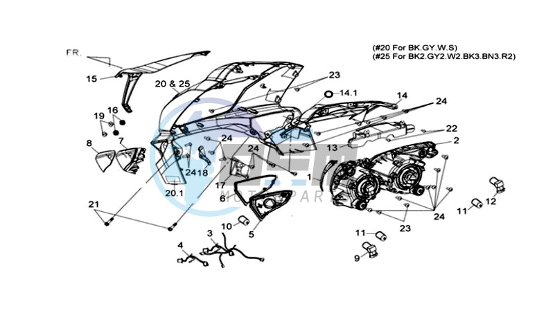 HEAD LIGHT / INDICATORS