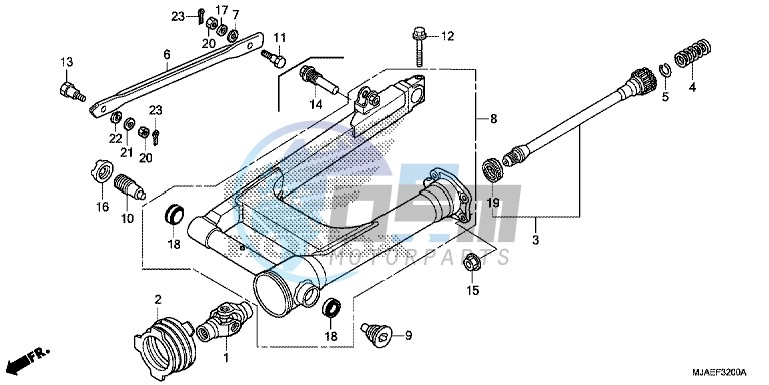 SWINGARM (VT750CS/ C2B/ C2S/ C)