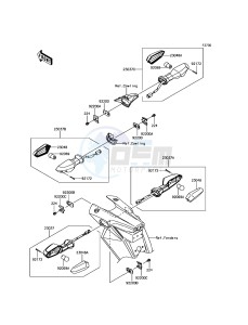 Z800 ZR800EGF UF (UK FA) XX (EU ME A(FRICA) drawing Turn Signals