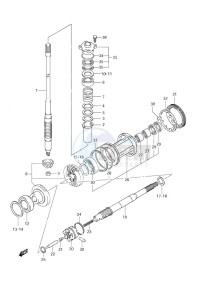 DF 70 drawing Transmission (1998-2000)