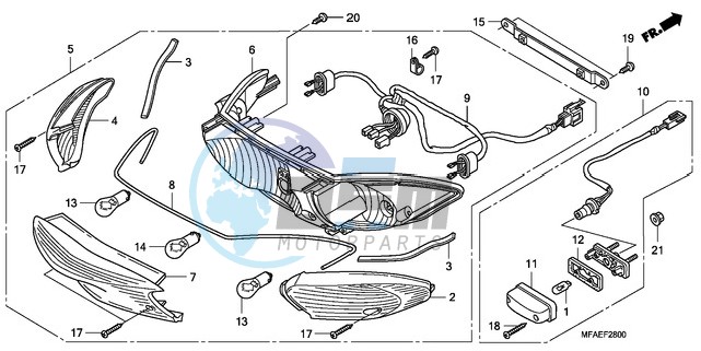 REAR COMBINATION LIGHT