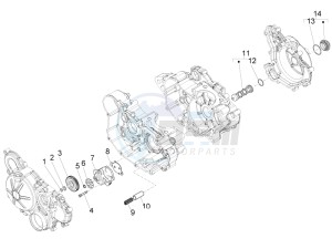 RS4 125 4T drawing Oil pump