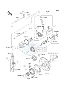 VN 1500 N [VULCAN 1500 CLASSIC FI] (N1-N3) [VULCAN 1500 CLASSIC FI] drawing STARTER MOTOR