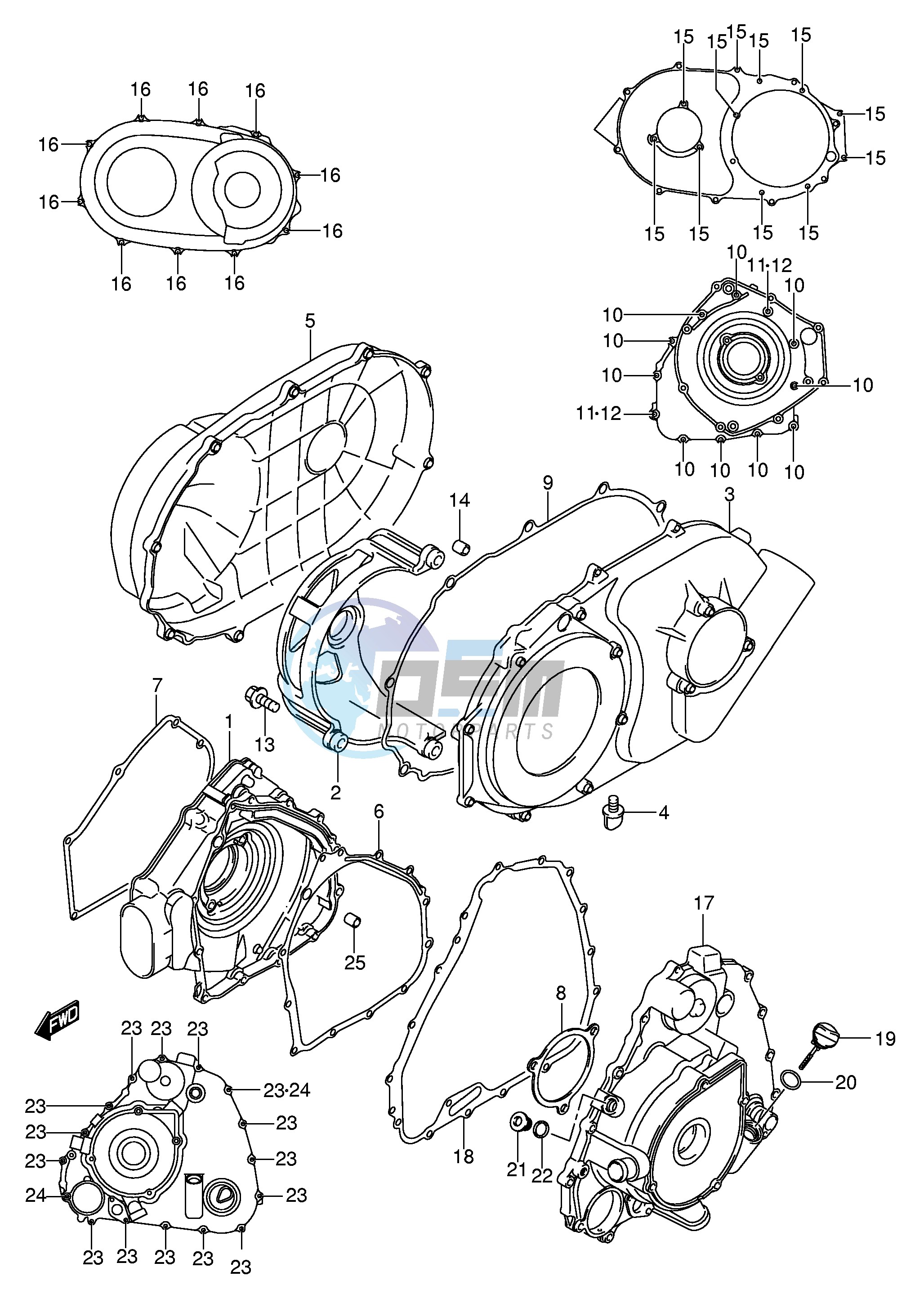 CRANKCASE COVER