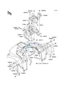 KVF750_4X4_EPS KVF750HCS EU drawing Flap