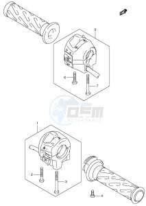 SV1000 (E2) drawing HANDLE SWITCH (SV1000 U1 U2)