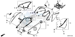 CBR1000S2H 2ED - (2ED) drawing SHELTER