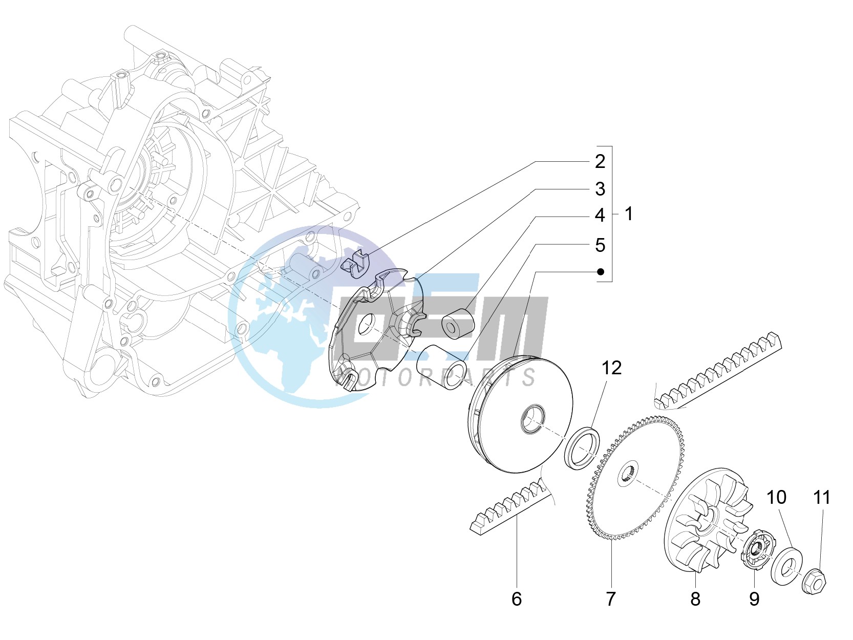 Driving pulley