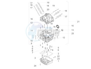 V9 Roamer 850 (EMEA) drawing Crankcases I