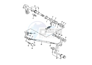 FJR 1300 drawing SHIFT SHAFT