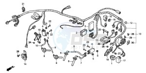 VF750C drawing WIRE HARNESS