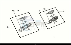 JOYMAX-Z+ 125 (LW12W3-EU) (M2) drawing R-L. STEP BAR