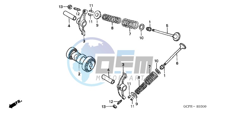 CAMSHAFT/ VALVE