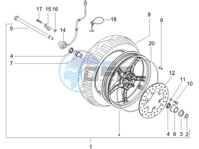 Front wheel