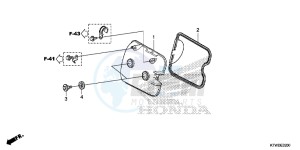 SH300AE SH300AE UK - (E) drawing CYLINDER HEAD COVER