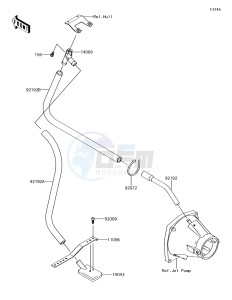 JET SKI ULTRA 310R JT1500NJF EU drawing Bilge System