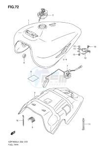 VZR 1800 Z drawing FUEL TANK L4