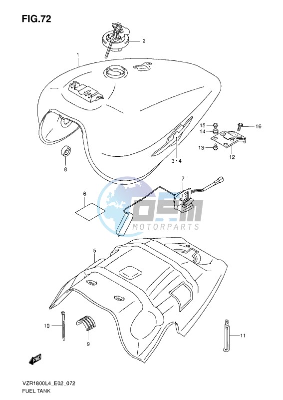 FUEL TANK L4