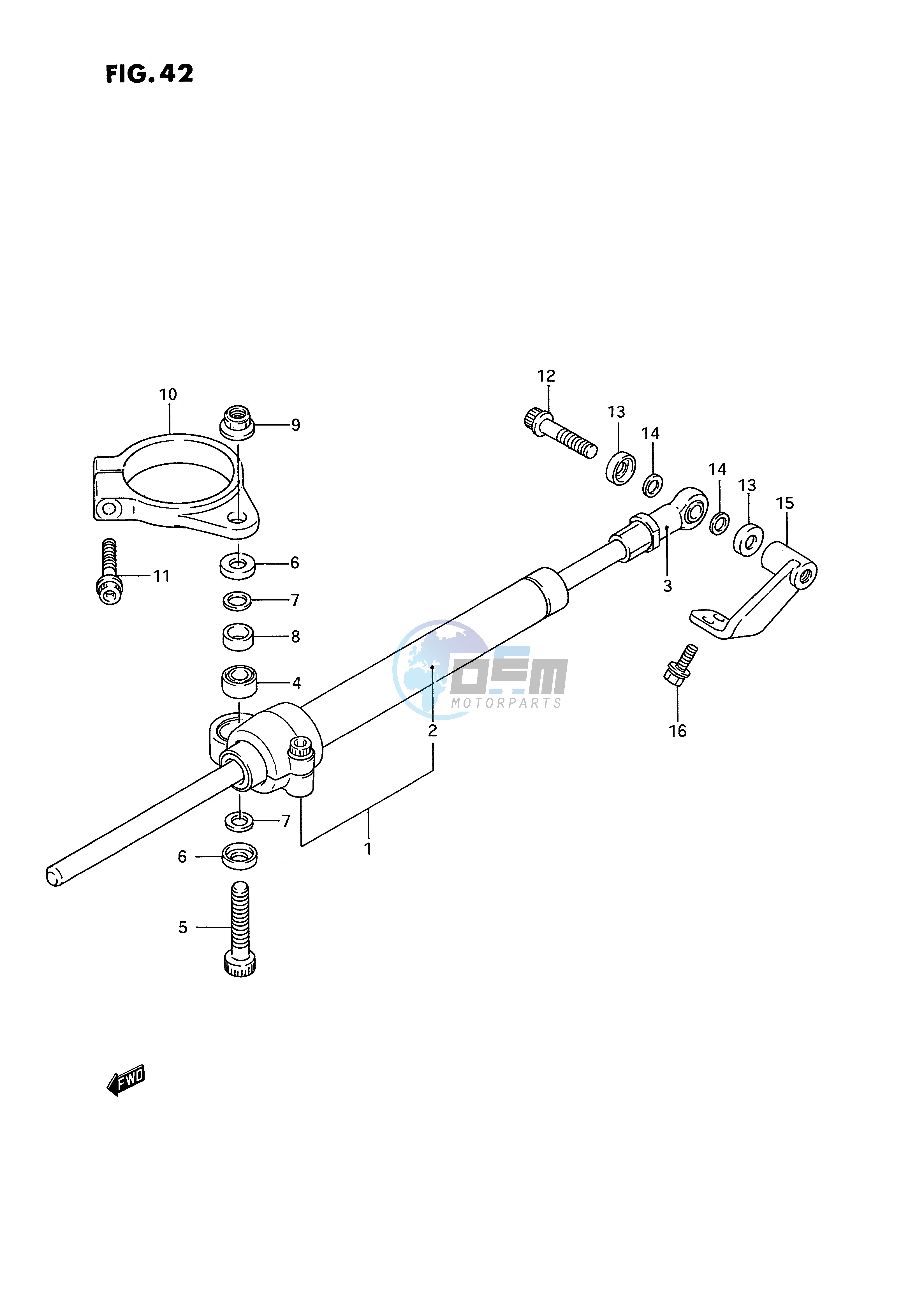 STEERING DAMPER (MODEL N P)