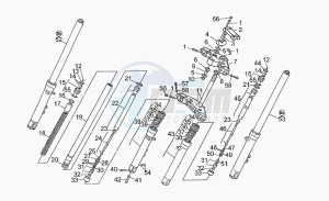 California 1100 Stone EV/EV Touring/80 drawing Front fork