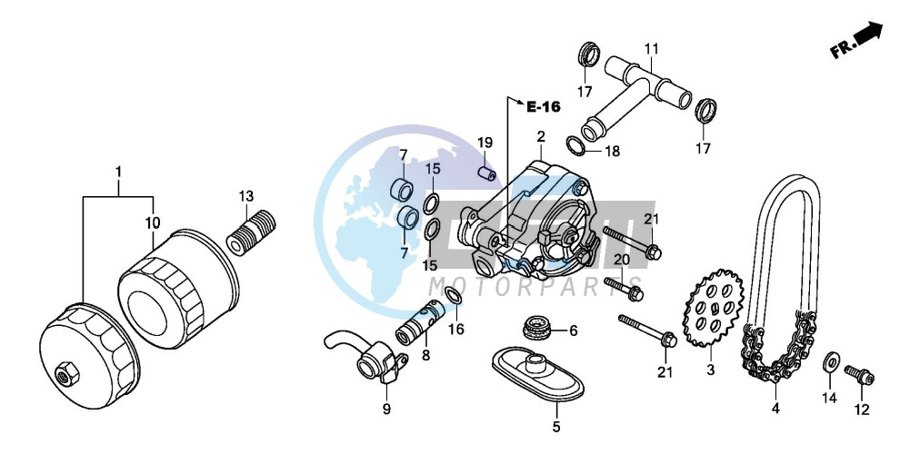 OIL FILTER/OIL PUMP