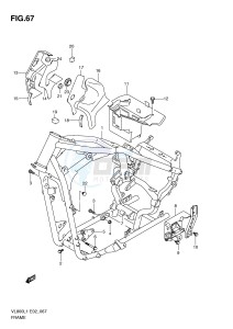 VL800 (E2) VOLUSIA drawing FRAME