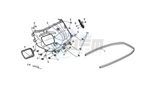 MAXSYM 400I (L8) EU drawing REAR COVER