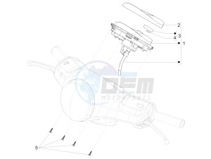 LX 150 4T 3V ie drawing Meter combination - Cruscotto