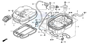 VFR800 drawing AIR CLEANER