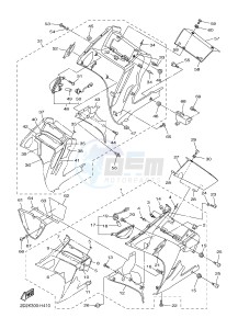 FJR1300A FJR1300A ABS (1CYJ) drawing COWLING 2