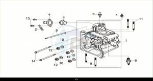 HD 300 (LS30W2Z1-EU) (M2) drawing CYLINDERHEADCOMP / HD300 (LS30W2Z1-EU) (M2)