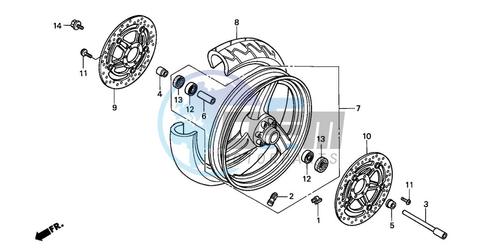 FRONT WHEEL