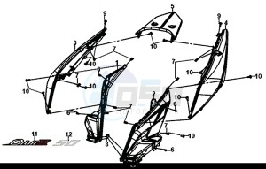 ORBIT III 50 (25 KM/H) (XE05W1-NL) (L8-M0) drawing BODY COVER